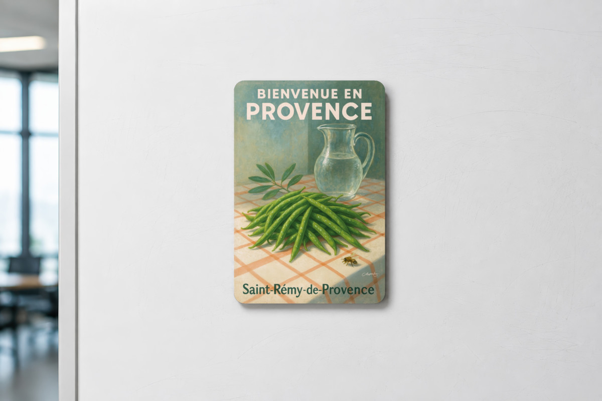 Mockup magnet 09 — Magnet Haricots de Provence – Simplicité Gourmande