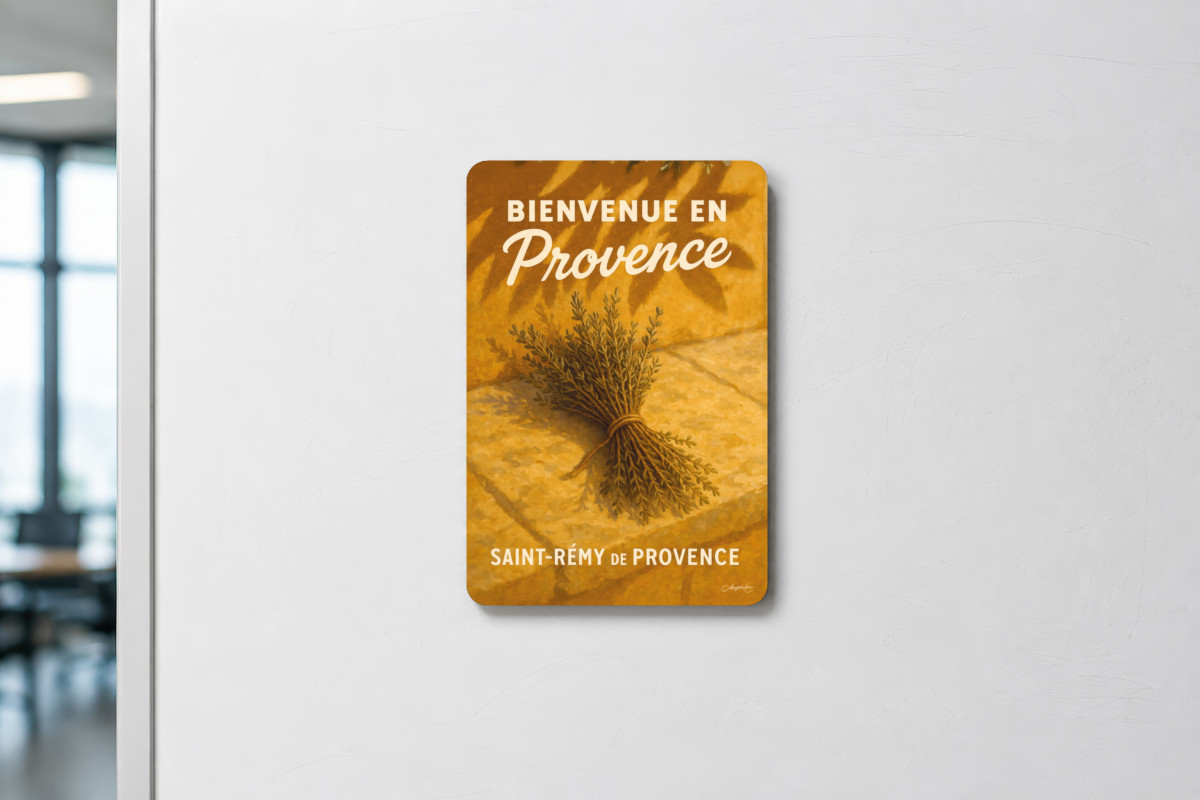 Mockup magnet 09 — Magnet Herbes de Provence – Senteurs du Sud