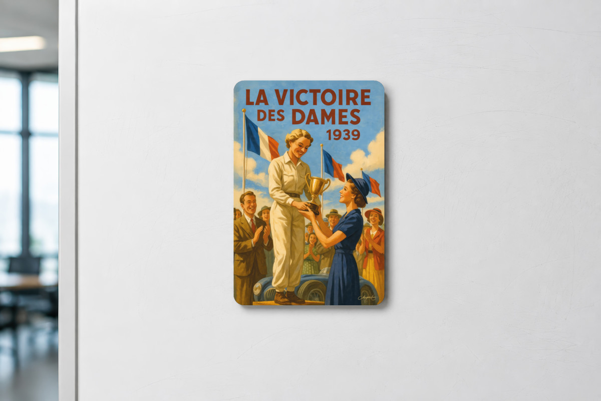 Mockup magnet 09 — Magnet La victoire des dames 1939