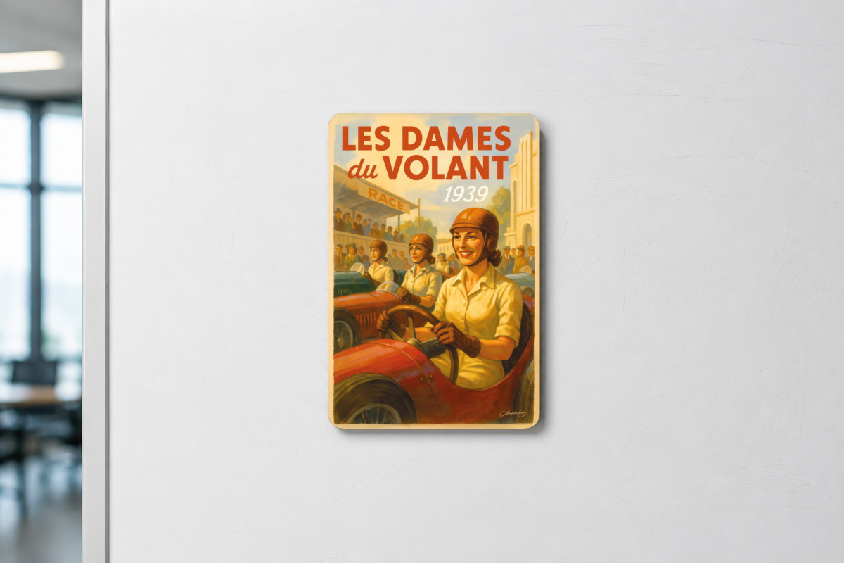 Mockup magnet 09 — Magnet Les dames du volant 1939