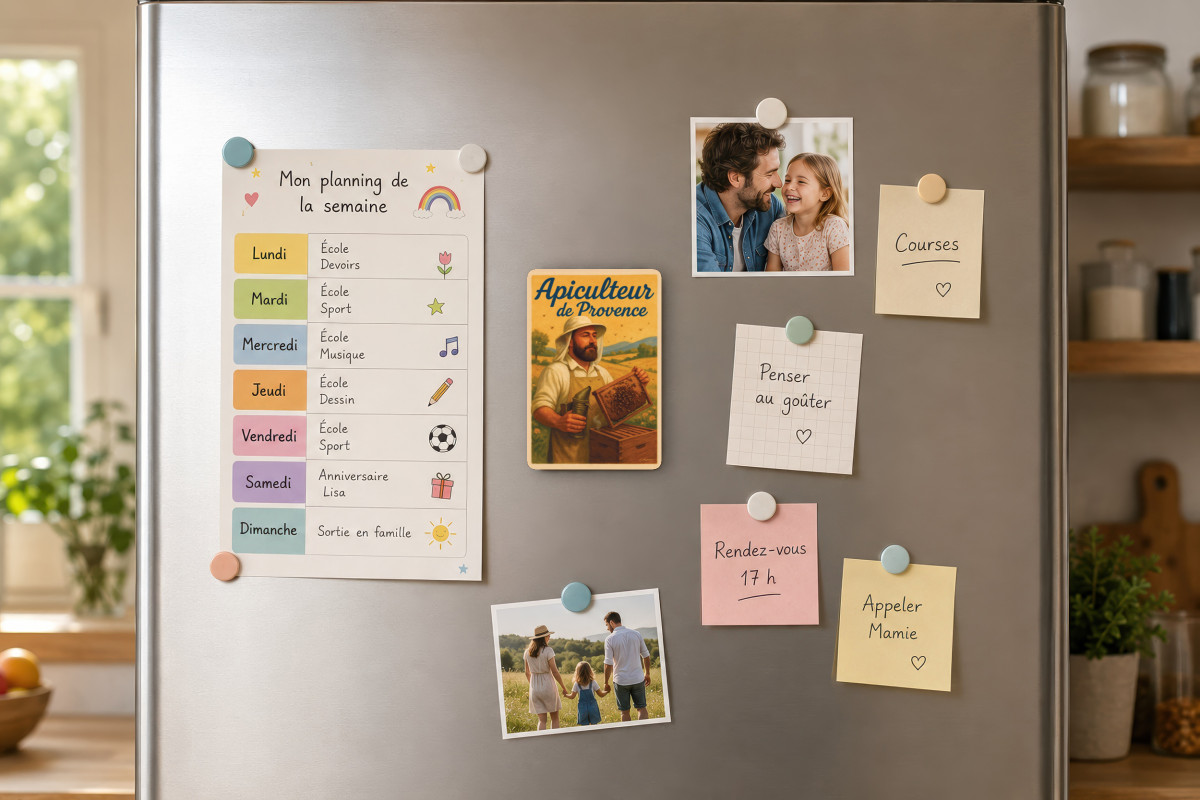 Mockup magnet 10 — Magnet Apiculteur de Provence