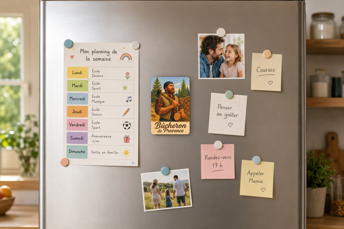 Mockup magnet 10 — Magnet Bûcheron de Provence