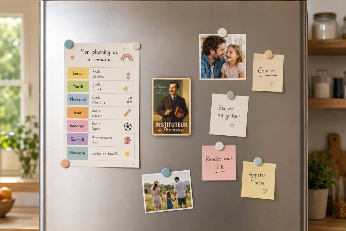 Mockup magnet 10 — Magnet Instituteur de Provence – Leçon d’Histoire
