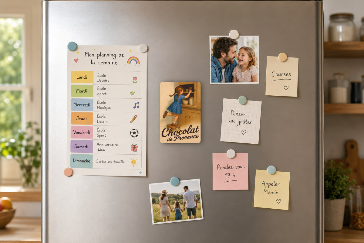 Mockup magnet 10 — Magnet Chocolat de Provence – Le trésor du placard