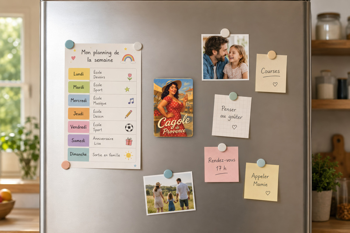 Mockup magnet 10 — Magnet Cagole de Provence – La reine du marché