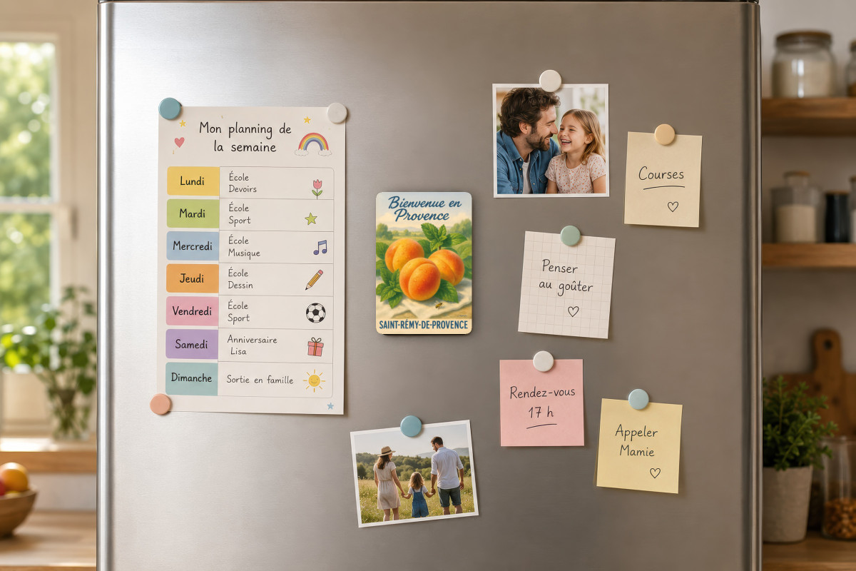 Mockup magnet 10 — Magnet Chaleur d’été – Abricot au parfum du Sud