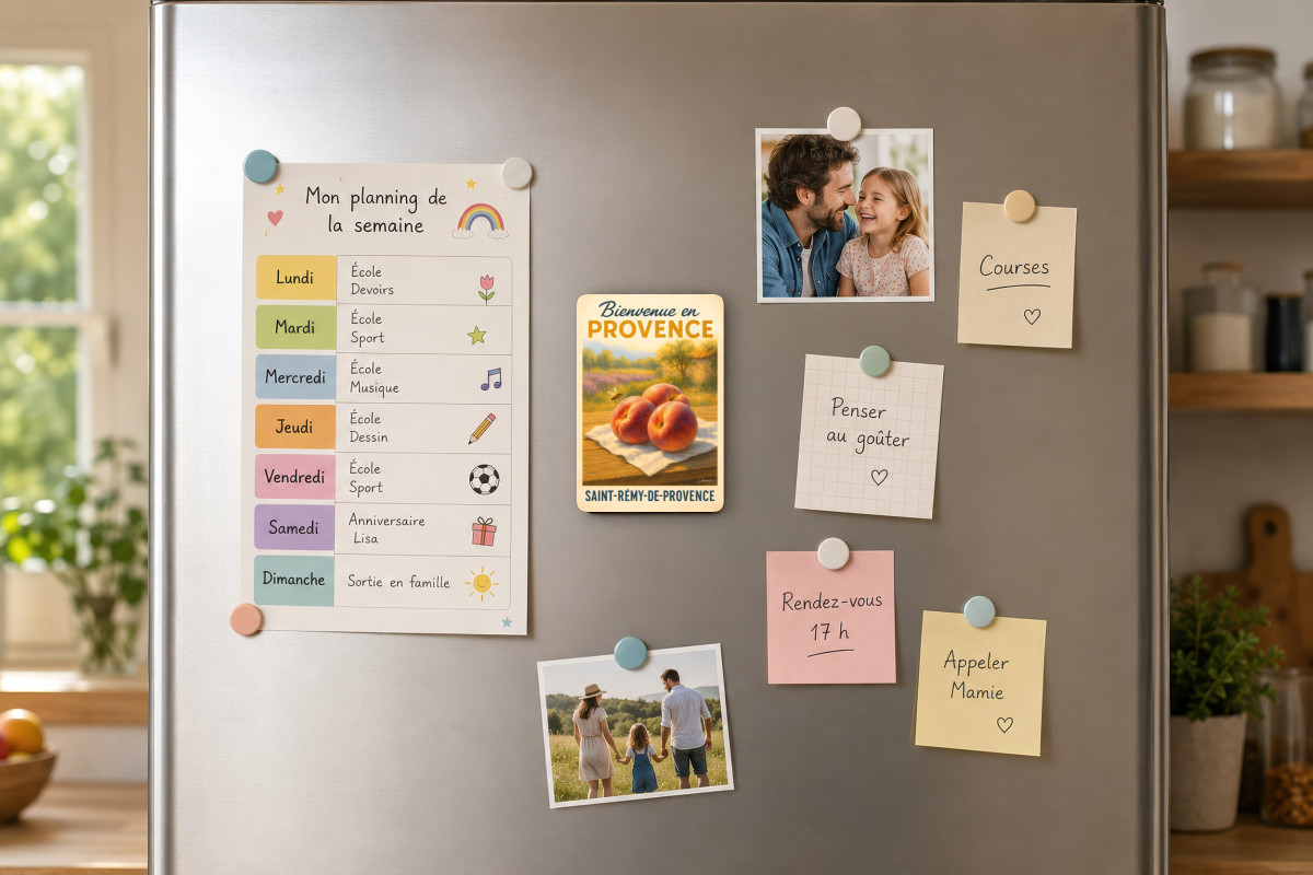 Mockup magnet 10 — Magnet Pêches de Provence – Douceur d’Été
