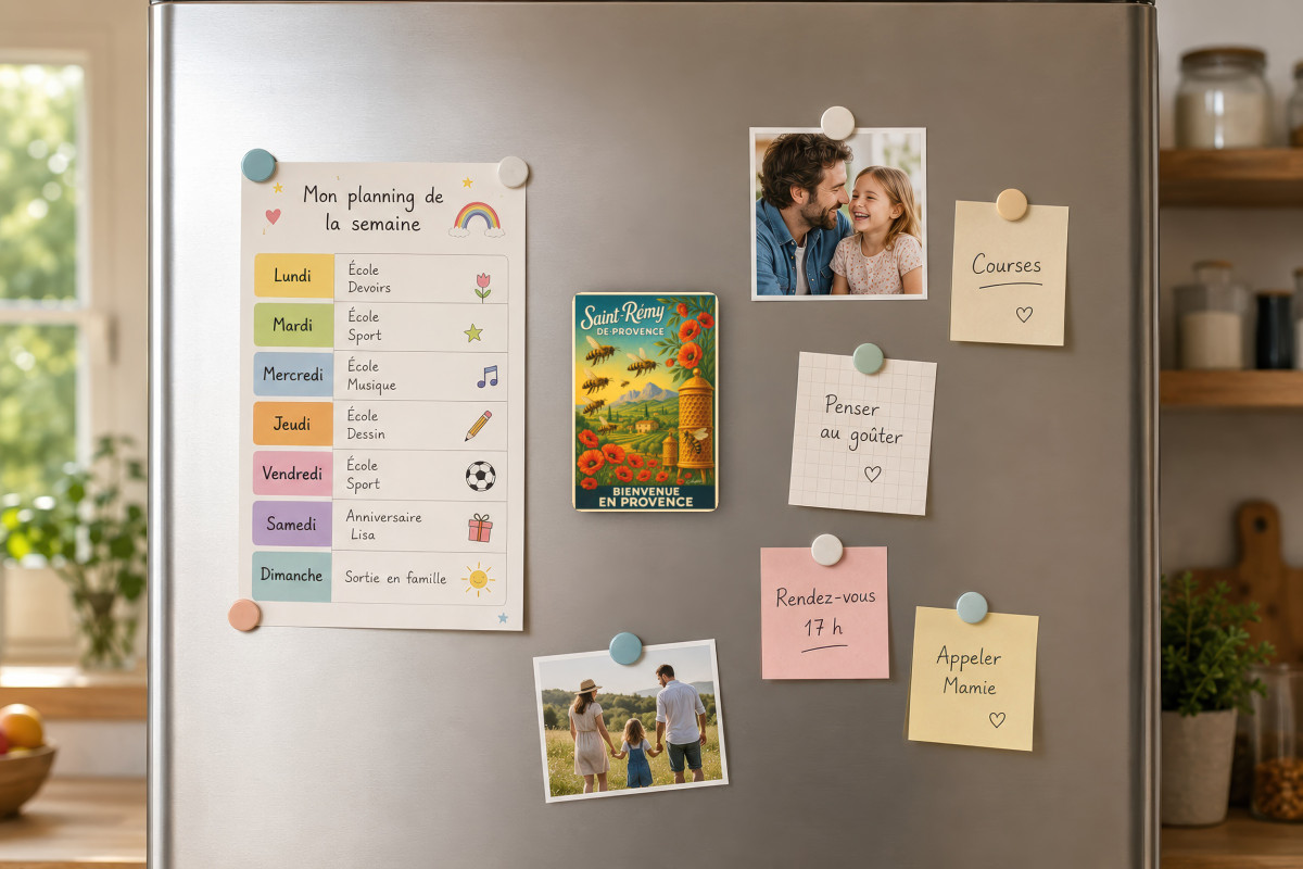 Mockup magnet 10 — Magnet Les Trésors du Rucher Provençal