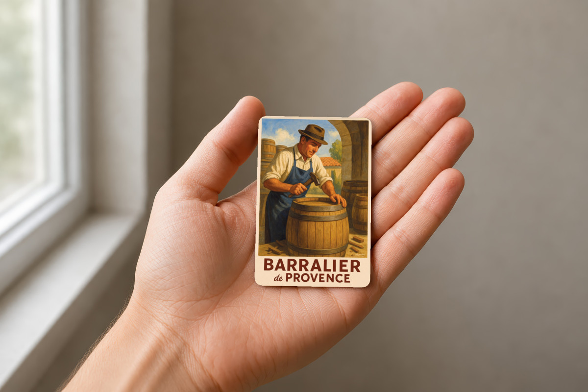 Mockup magnet 11 — Magnet Barralier de Provence