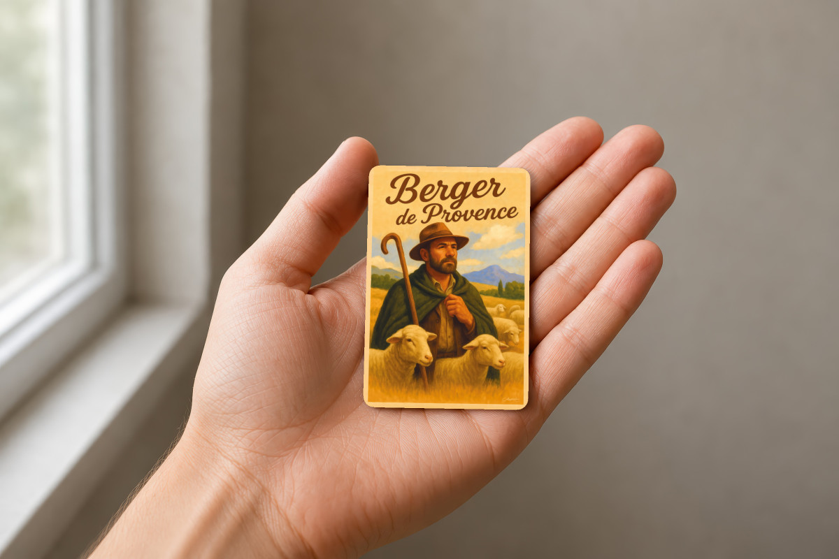 Mockup magnet 11 — Magnet Berger de Provence
