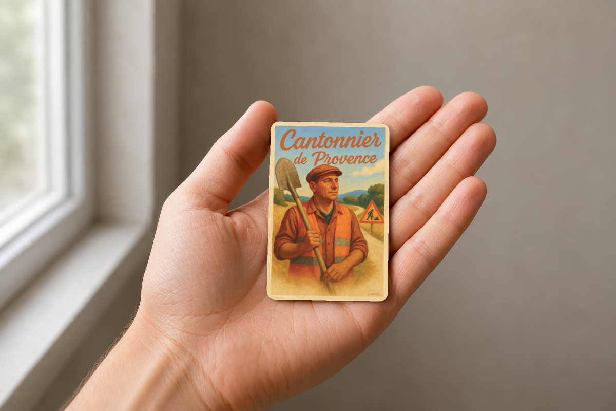 Mockup magnet 11 — Magnet Cantonnier de Provence