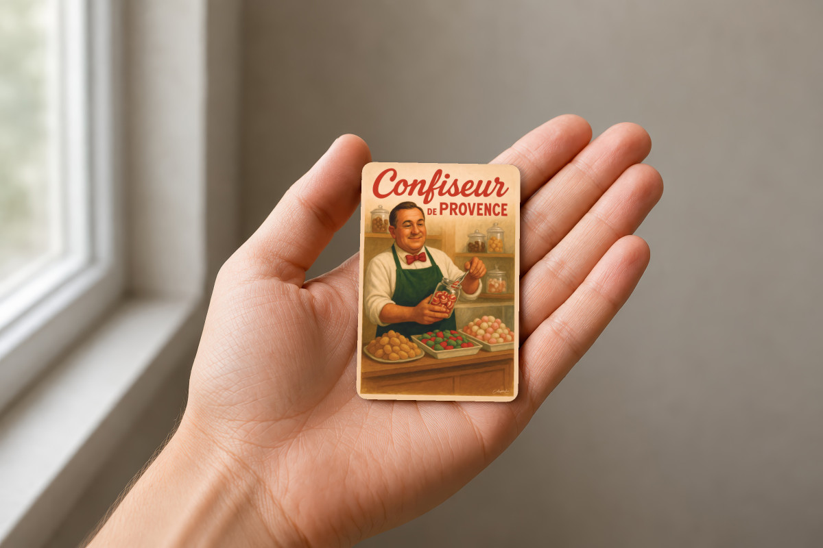 Mockup magnet 11 — Magnet Confiseur de Provence