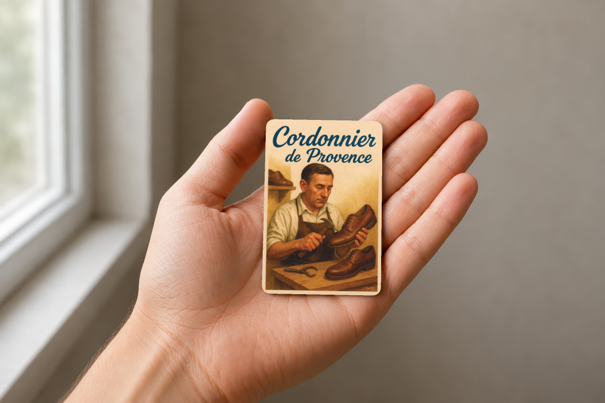Mockup magnet 11 — Magnet Cordonnier de Provence
