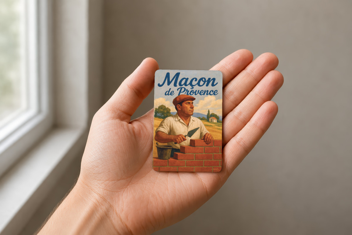 Mockup magnet 11 — Magnet Maçon de Provence