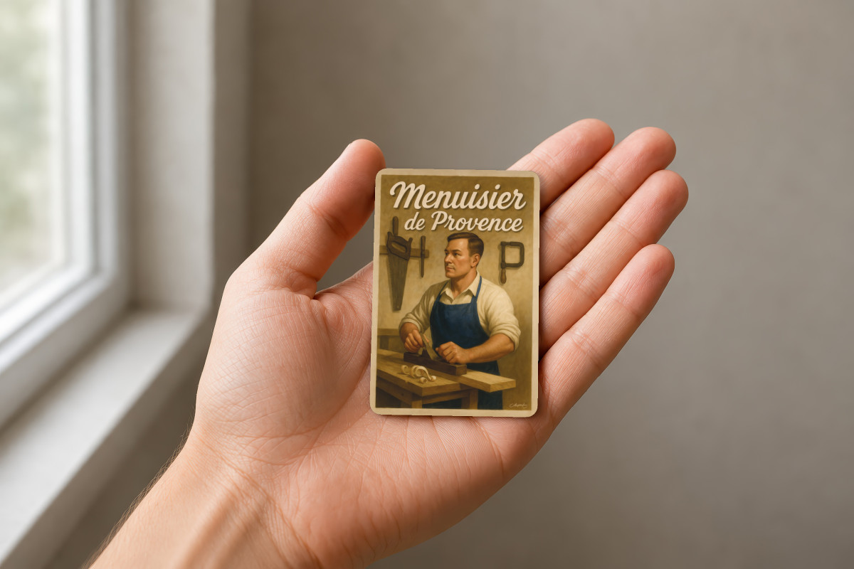 Mockup magnet 11 — Magnet Menuisier de Provence
