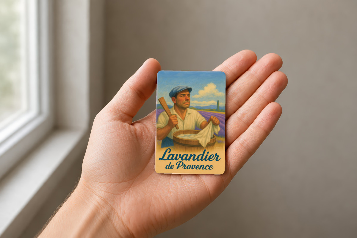 Mockup magnet 11 — Magnet Lavandier de Provence