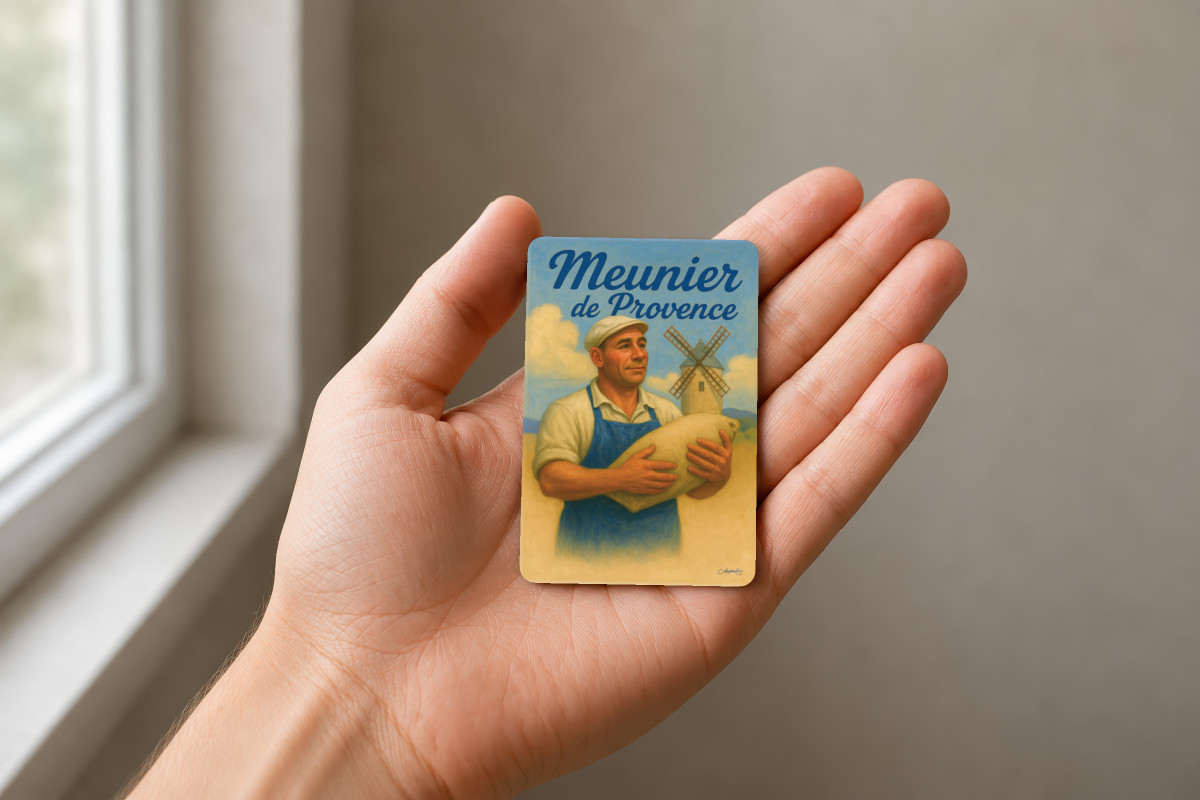 Mockup magnet 11 — Magnet Meunier de Provence