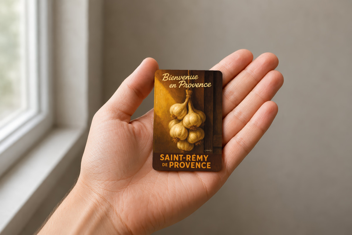 Mockup magnet 11 — Magnet Ail de Provence – Bouquet du Terroir