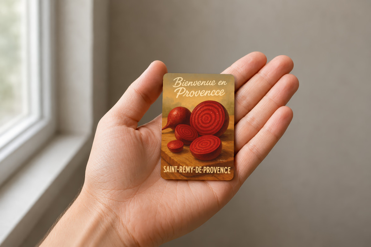 Mockup magnet 11 — Magnet Betteraves de Provence – Cœur de Terre