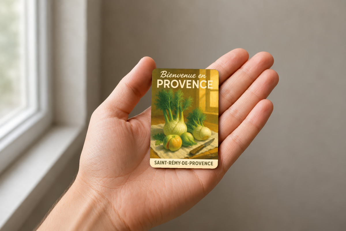 Mockup magnet 11 — Magnet Fenouil de Provence – Fraîcheur Anisée