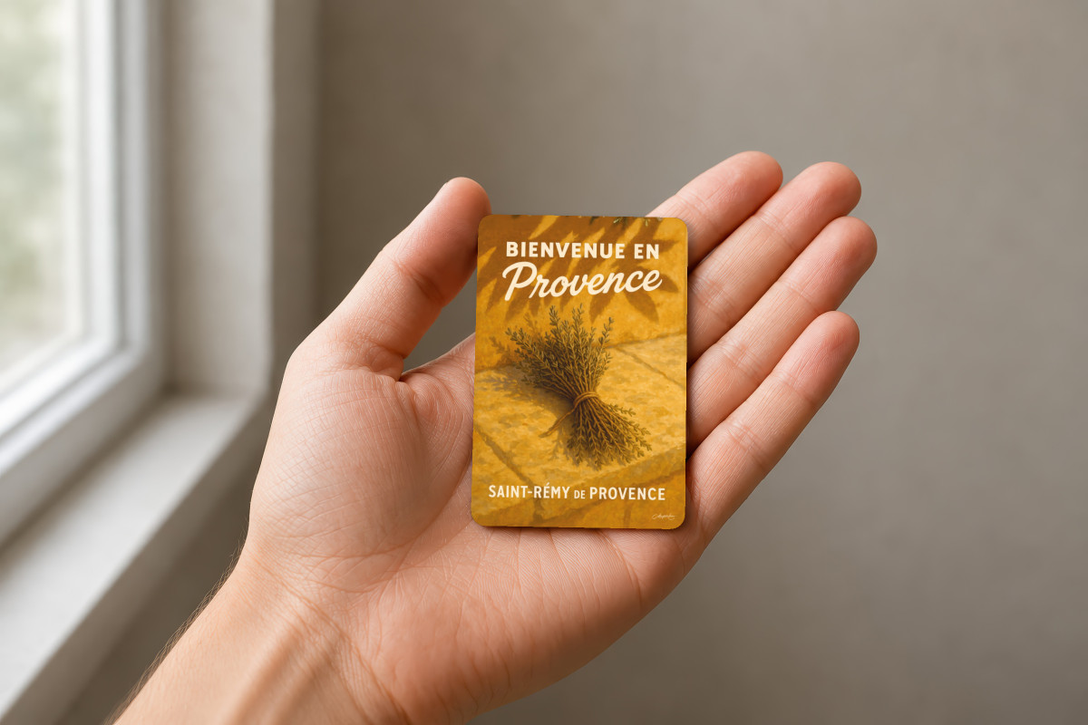 Mockup magnet 11 — Magnet Herbes de Provence – Senteurs du Sud