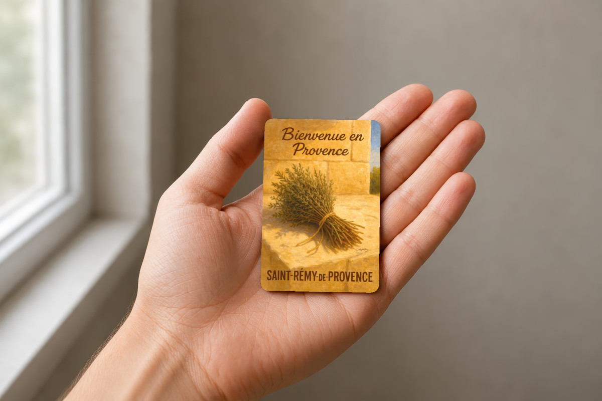 Mockup magnet 11 — Magnet Herbes de Provence – L’Âme des Murets