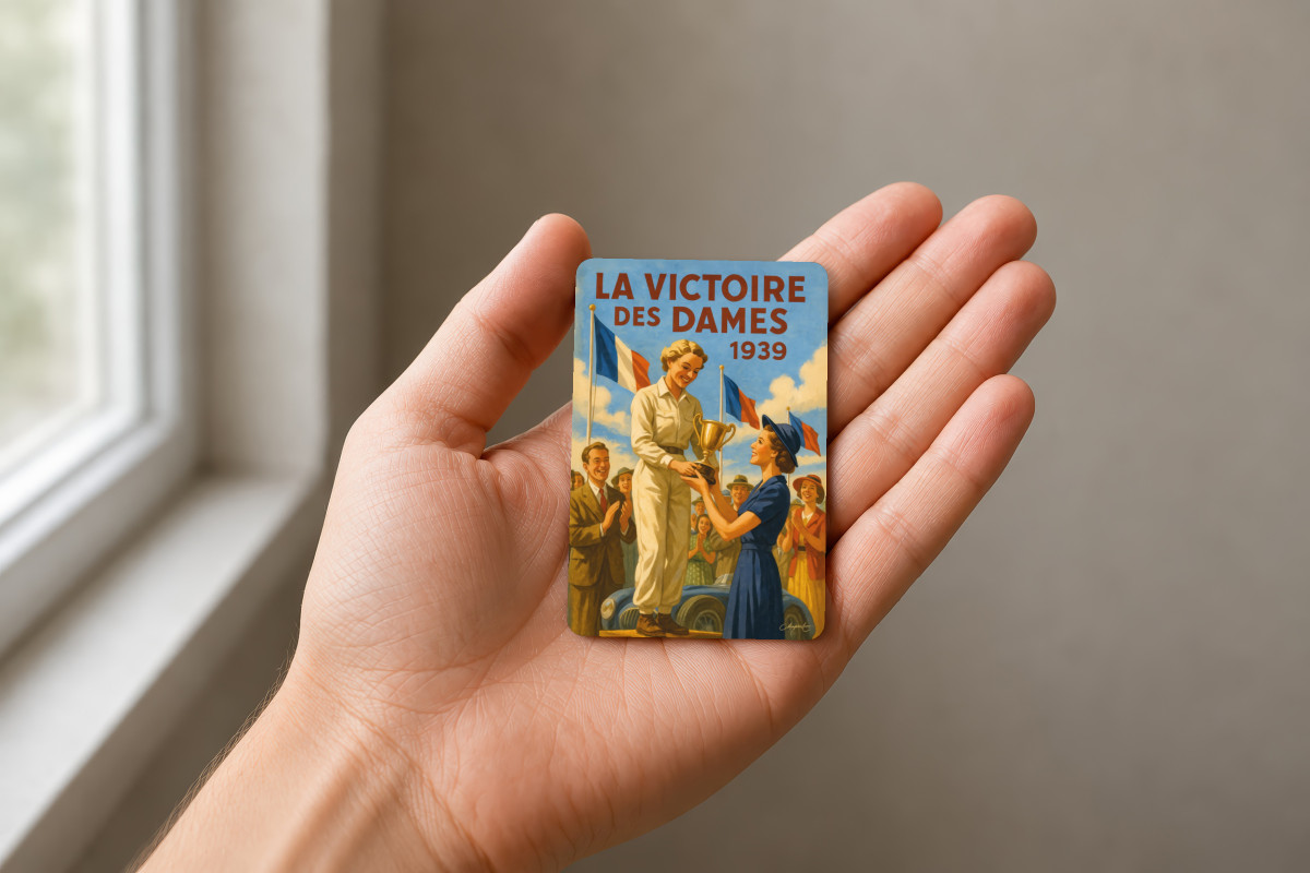 Mockup magnet 11 — Magnet La victoire des dames 1939