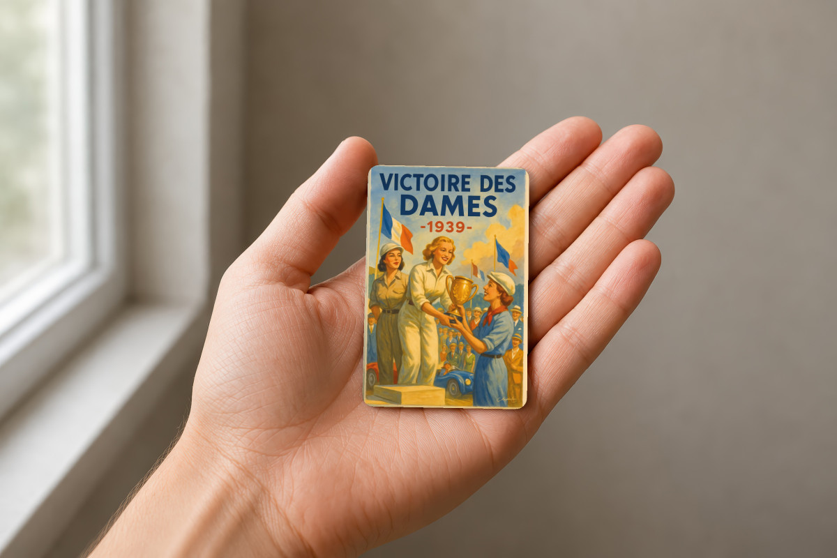 Mockup magnet 11 — Magnet Le Podium des Dames – 1939