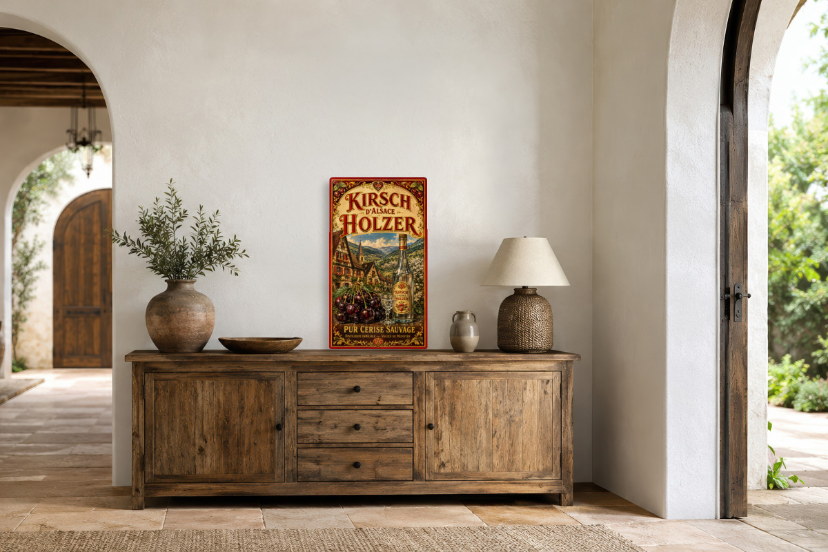 Collection Alcool 01 — Kirsch d'Alsace Holzer — Pur Cerise Sauvage
