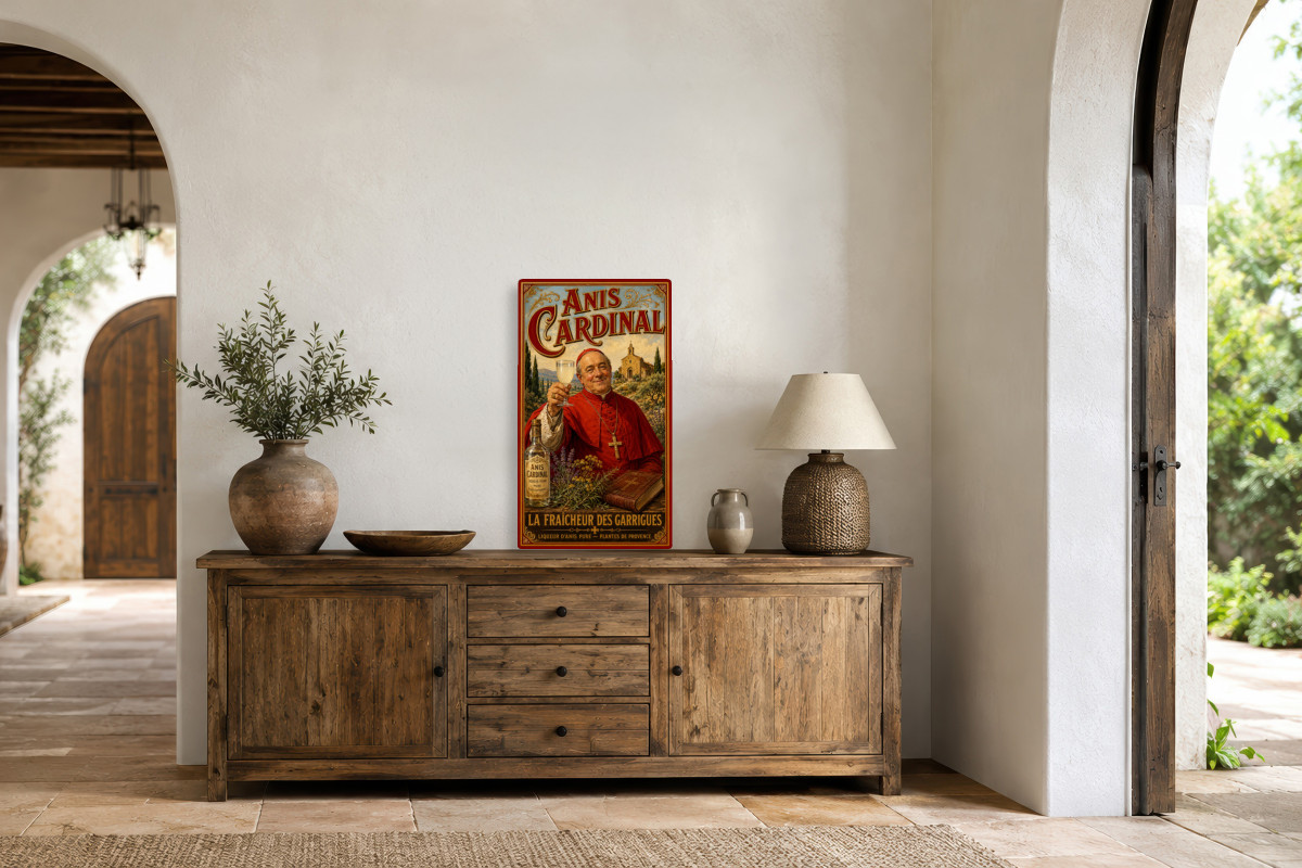 Collection Alcool 01 — Anis Cardinal — La Fraîcheur des Garrigues