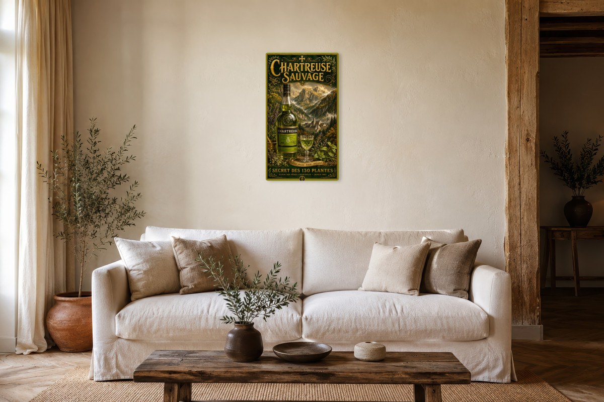 Collection Alcool 02 — Chartreuse Sauvage — Secret des 130 Plantes