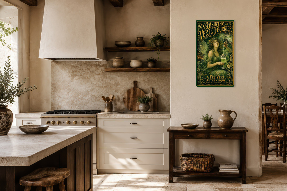 Collection Alcool 03 — Absinthe Verte Fournier — La Fée Verte Authentique