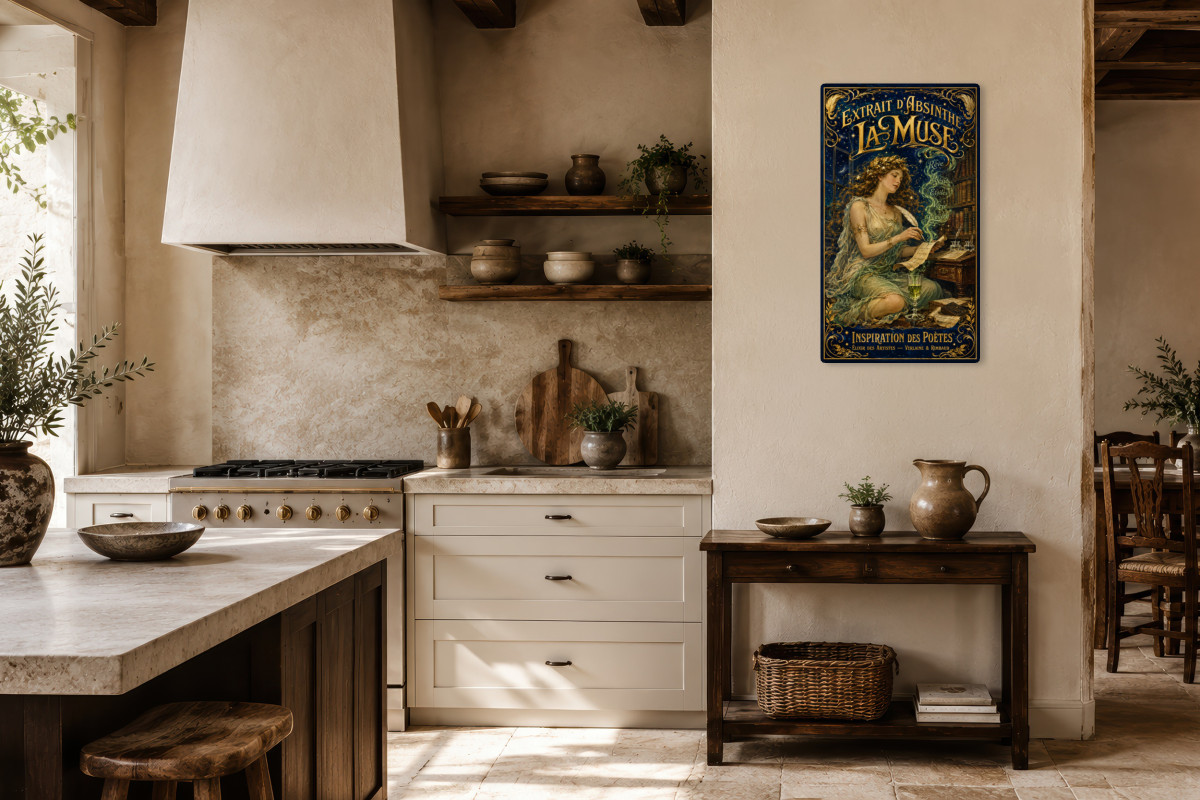 Collection Alcool 03 — Extrait d'Absinthe La Muse — Inspiration des Poètes