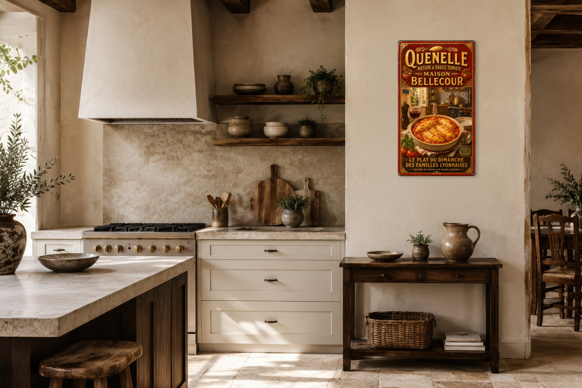 Collection Alcool 03 — Quenelle Nature & Sauce Tomate — Maison Bellecour