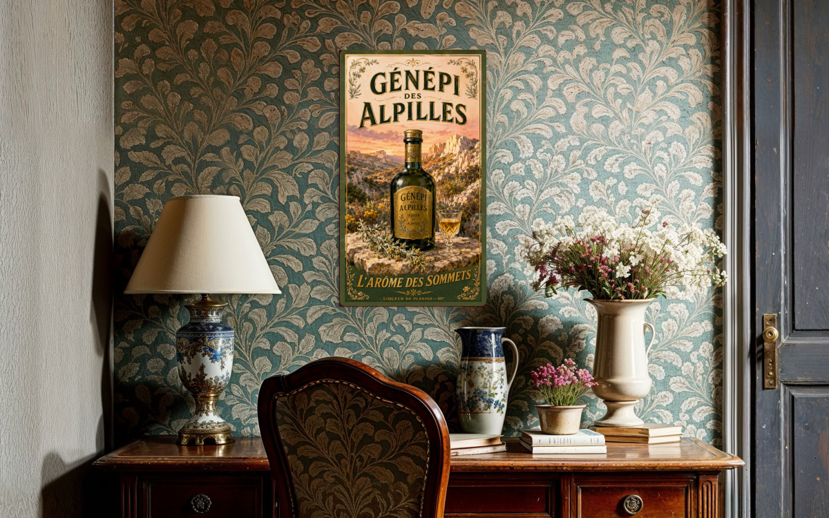 Collection Alcool 04 — Génépi des Alpilles — L'Arôme des Sommets