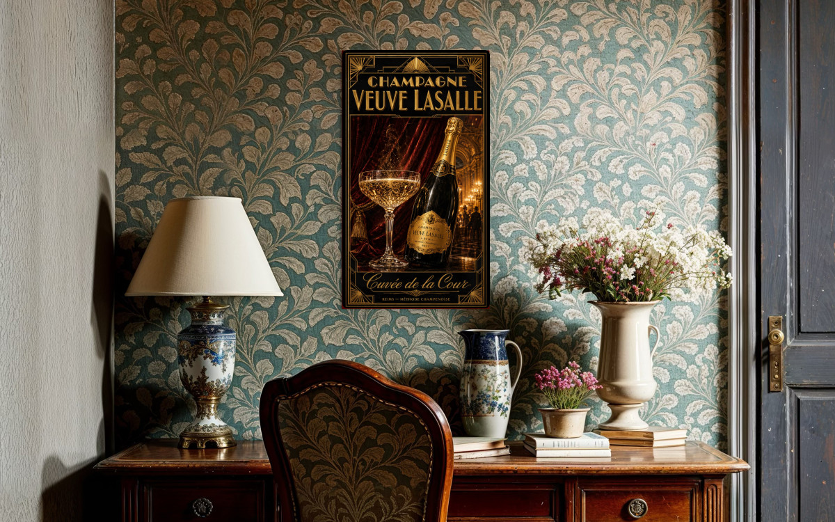 Collection Alcool 04 — Champagne Veuve Lasalle — Cuvée de la Cour