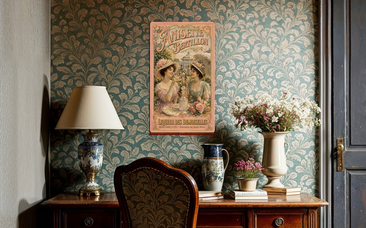 Collection Alcool 04 — Anisette Bertillon — Liqueur des Demoiselles