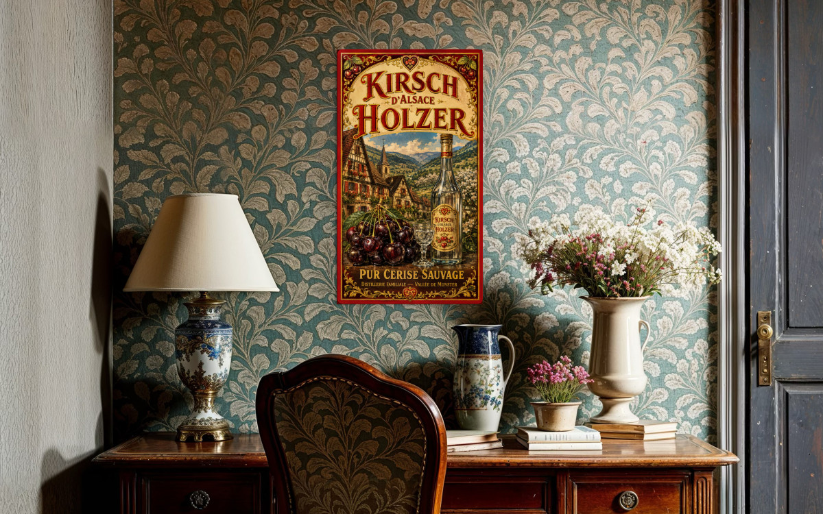 Collection Alcool 04 — Kirsch d'Alsace Holzer — Pur Cerise Sauvage