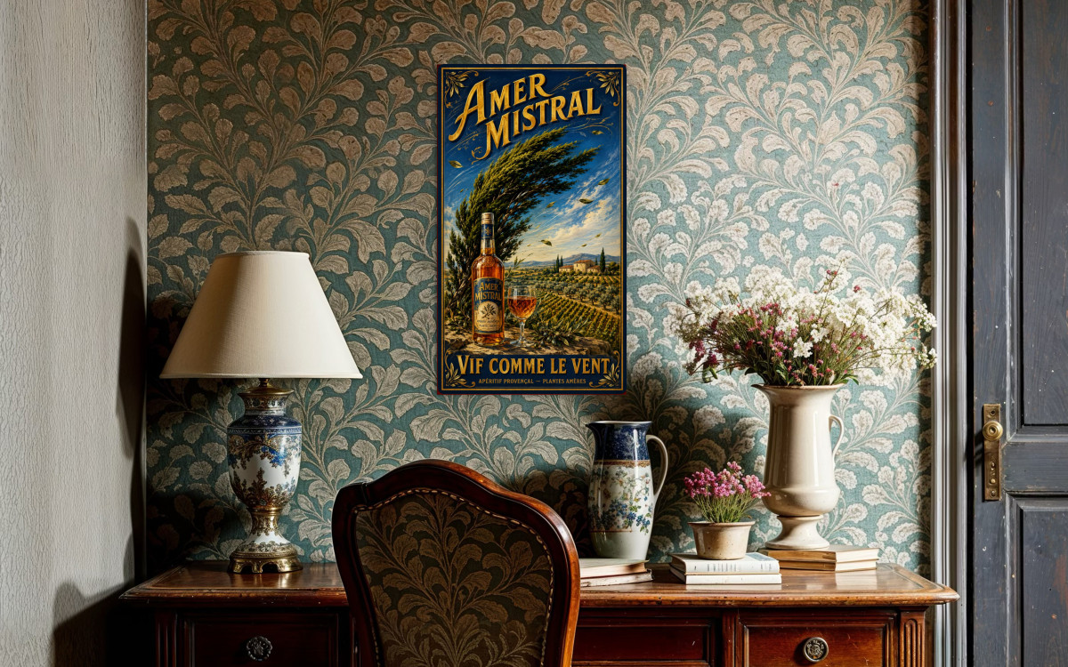 Collection Alcool 04 — Amer Mistral — Vif comme le Vent