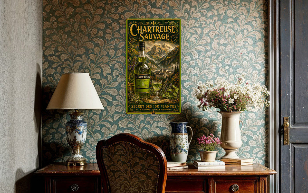 Collection Alcool 04 — Chartreuse Sauvage — Secret des 130 Plantes