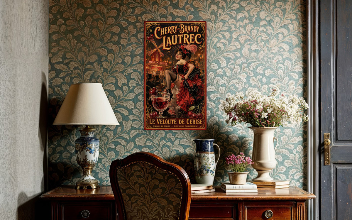 Collection Alcool 04 — Cherry-Brandy Lautrec — Le Velouté de Cerise
