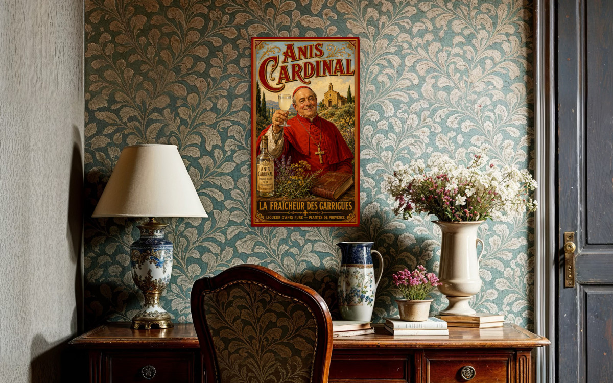 Collection Alcool 04 — Anis Cardinal — La Fraîcheur des Garrigues