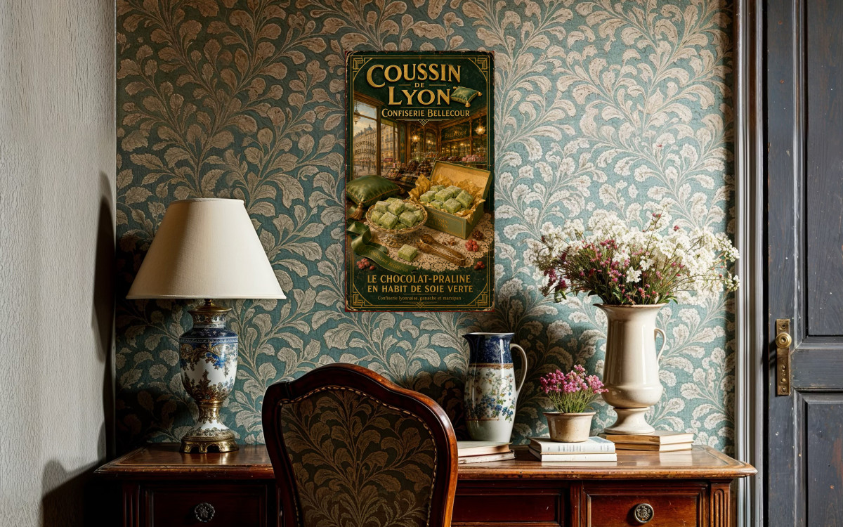 Collection Alcool 04 — Coussin de Lyon — Confiserie Bellecour