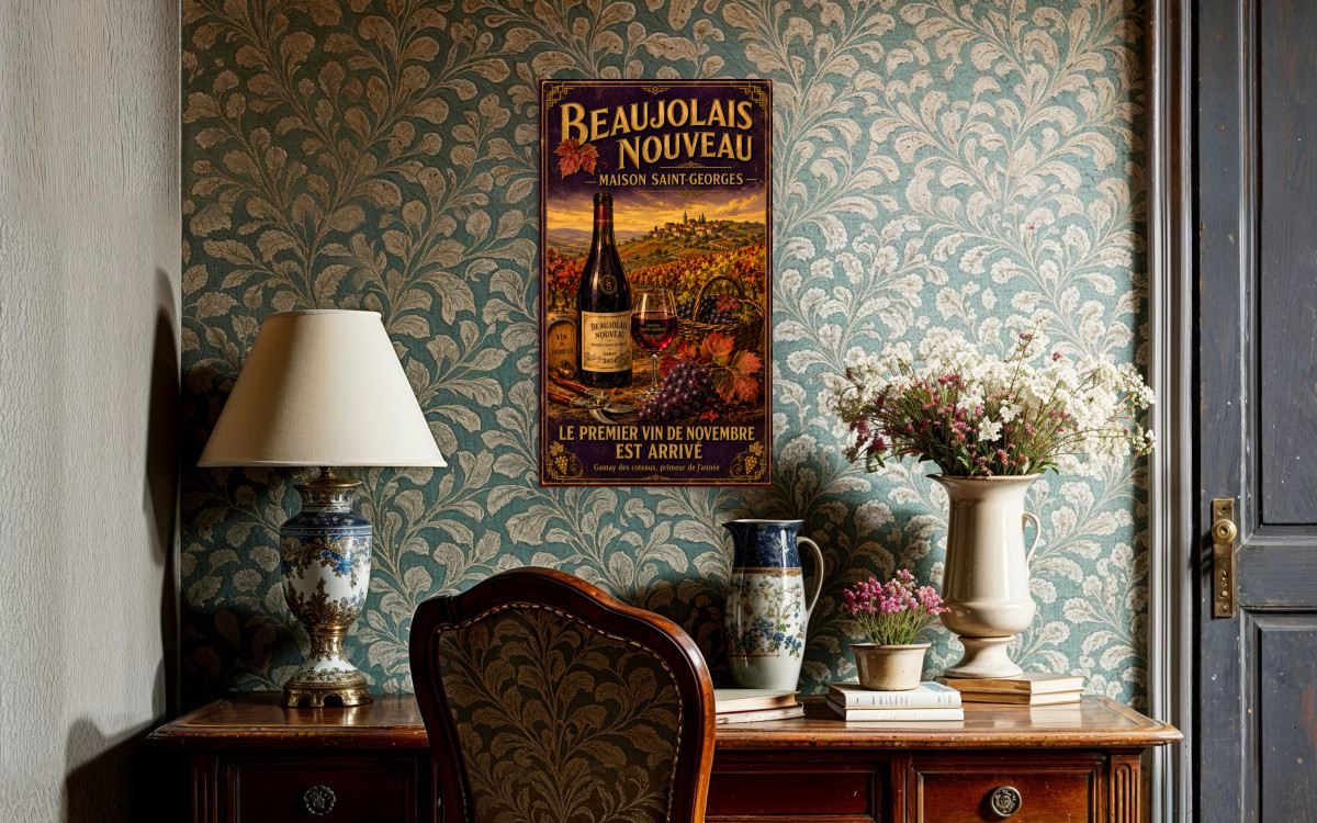 Collection Alcool 04 — Beaujolais Nouveau — Maison Saint-Georges
