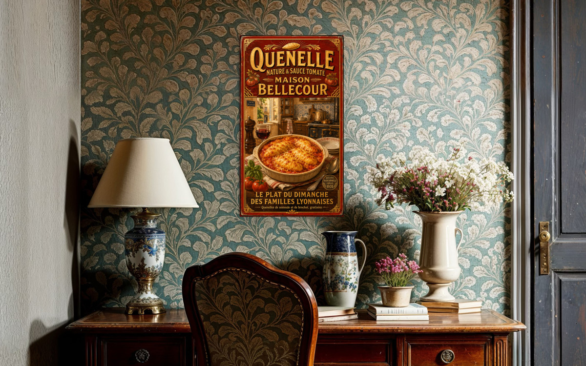 Collection Alcool 04 — Quenelle Nature & Sauce Tomate — Maison Bellecour