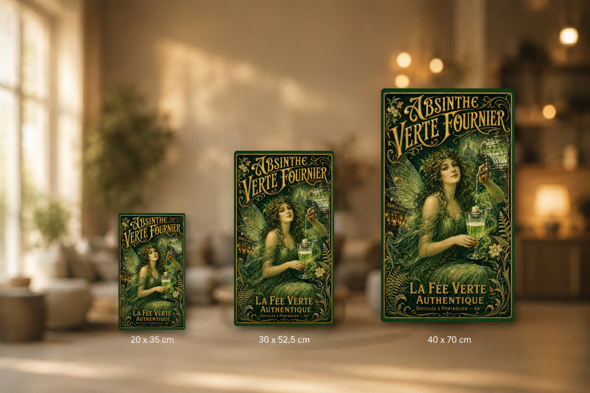 Collection Alcool 07 — Absinthe Verte Fournier — La Fée Verte Authentique