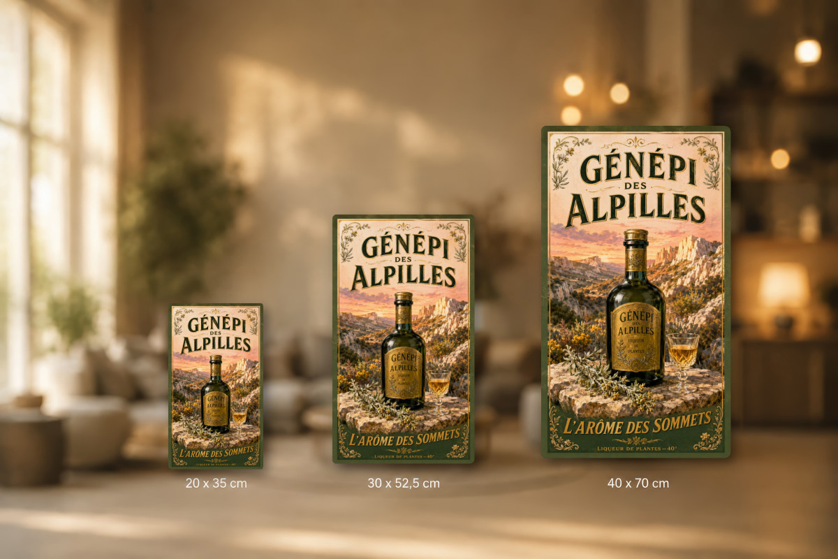 Collection Alcool 07 — Génépi des Alpilles — L'Arôme des Sommets