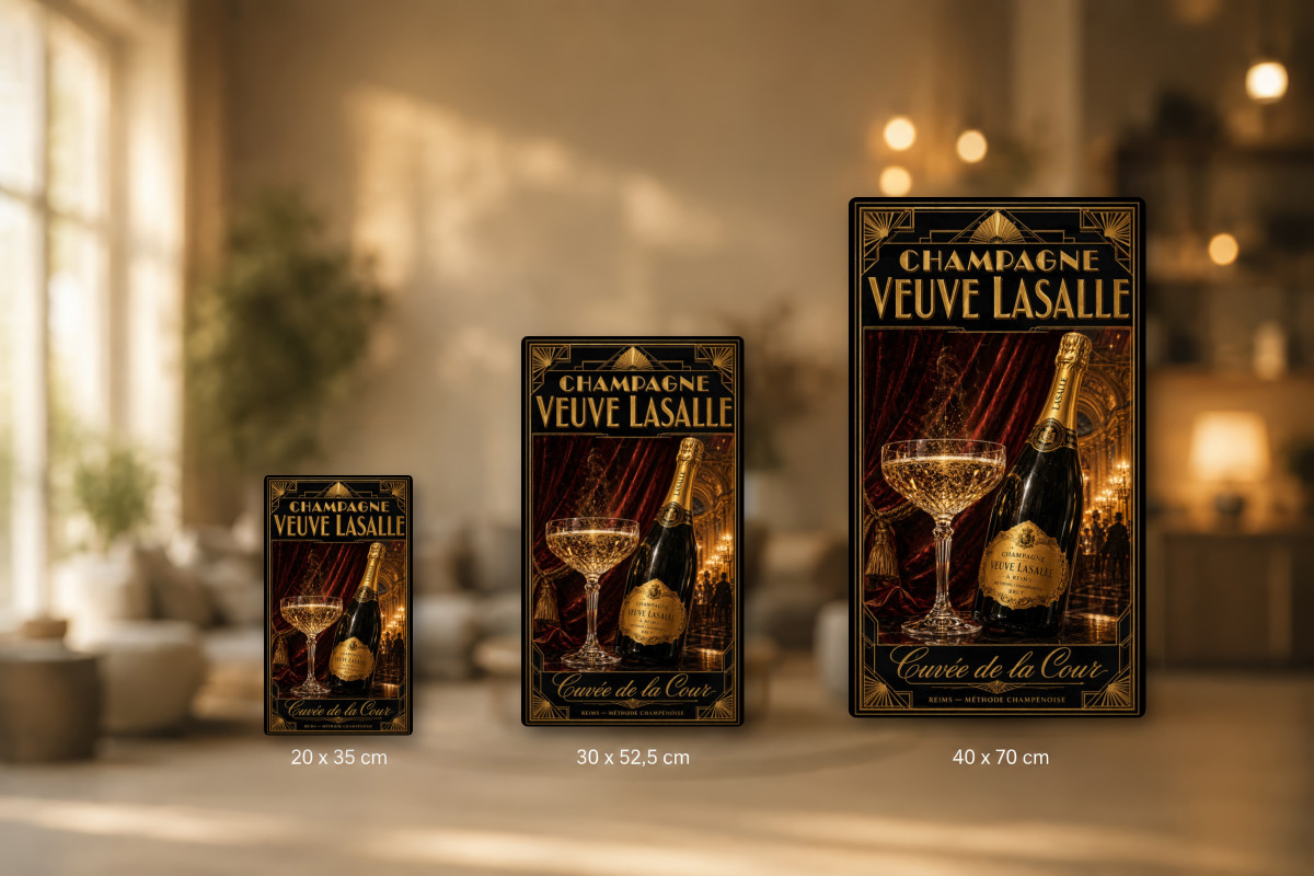 Collection Alcool 07 — Champagne Veuve Lasalle — Cuvée de la Cour