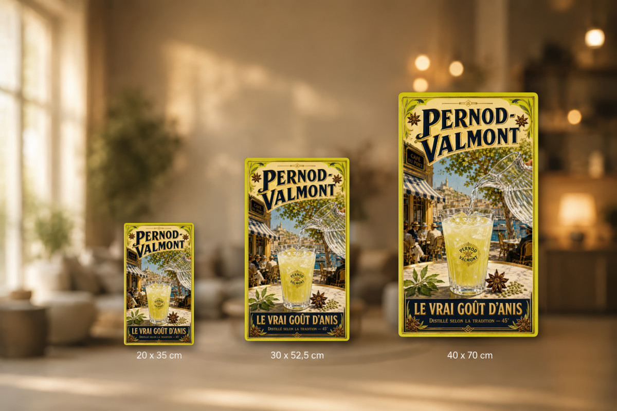 Collection Alcool 07 — Pernod-Valmont — Le Vrai Goût d'Anis
