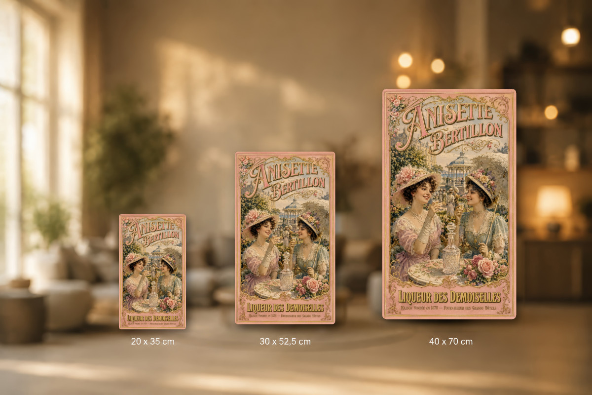 Collection Alcool 07 — Anisette Bertillon — Liqueur des Demoiselles